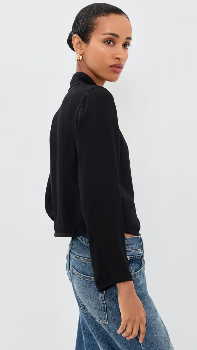 Frame The Silk Salon Top | Thumbnail 4