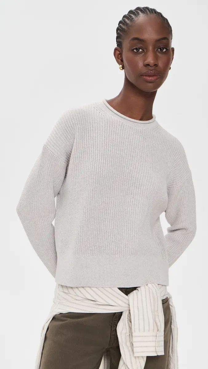 Madewell Arden Roll Neck Cotton Sweater | Thumbnail 2