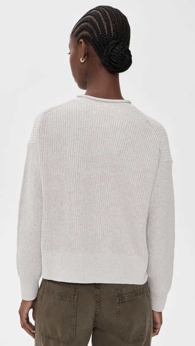 Madewell Arden Roll Neck Cotton Sweater | Thumbnail 3