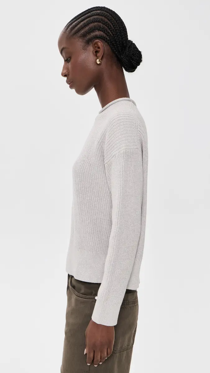 Madewell Arden Roll Neck Cotton Sweater | Thumbnail 4