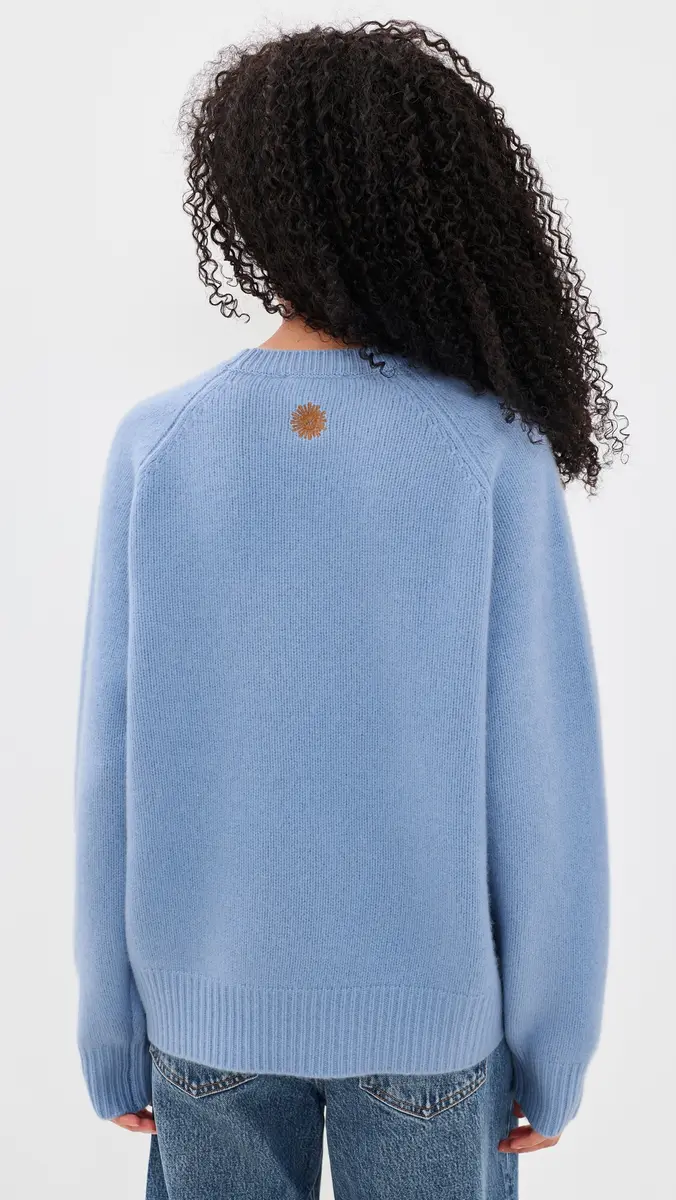 Frame The Ritz Unisex Brushed Cashmere Sweater | Thumbnail 3 Frame The Ritz Unisex Brushed Cashmere Sweater | Thumbnail 3