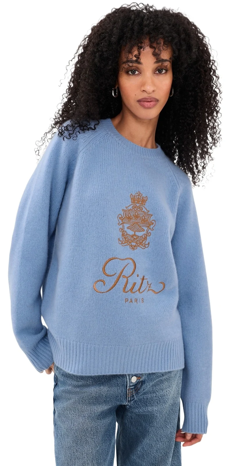 The Ritz Unisex Brushed Cashmere Sweater The Ritz Unisex Brushed Cashmere Sweater