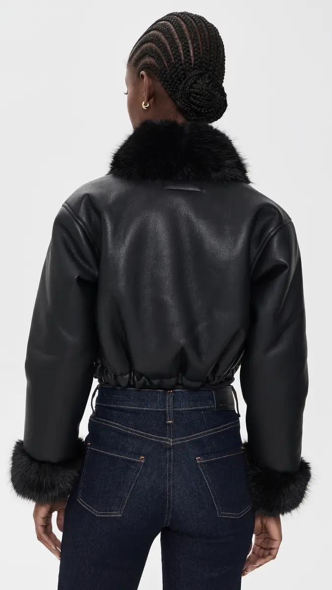 BLANKNYC Smooth Talker Faux Leather Jacket | Thumbnail 3 BLANKNYC Smooth Talker Faux Leather Jacket | Thumbnail 3