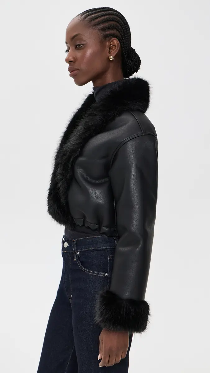 BLANKNYC Smooth Talker Faux Leather Jacket | Thumbnail 4 BLANKNYC Smooth Talker Faux Leather Jacket | Thumbnail 4