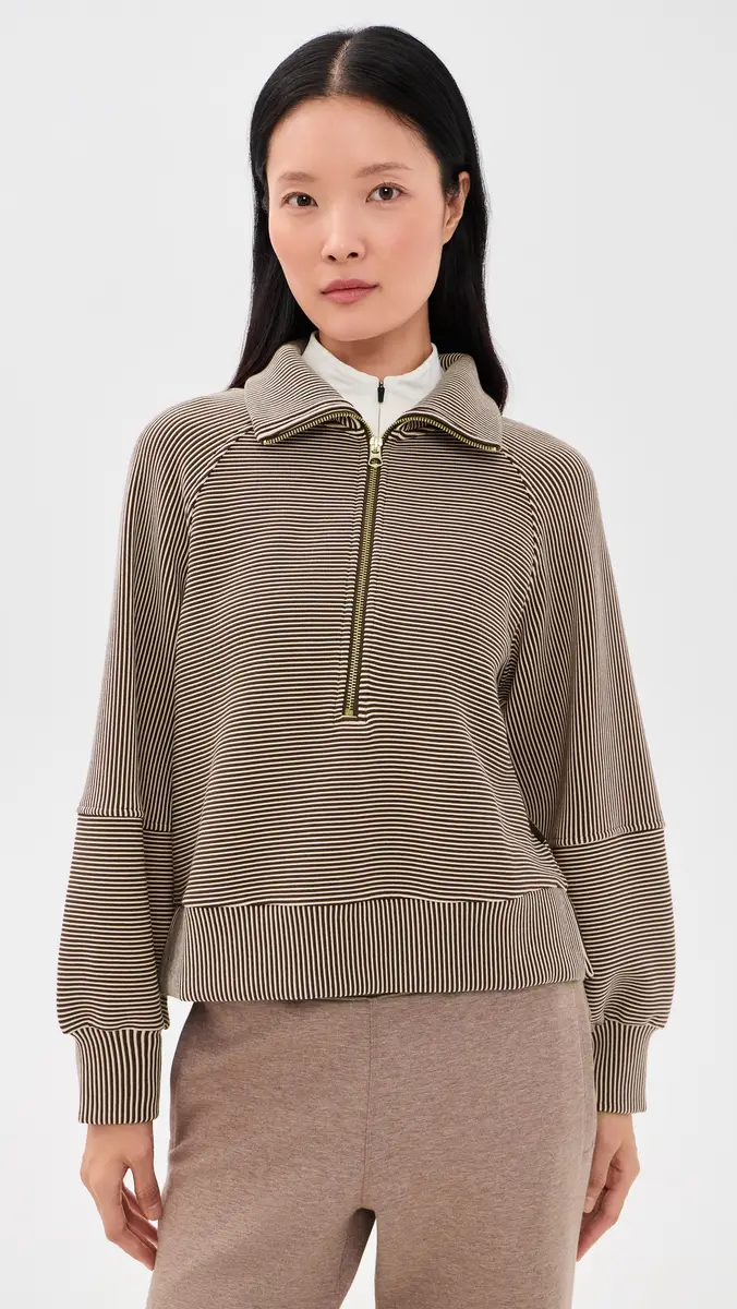 Varley Milano Quarter Zip Sweatshirt | Thumbnail 2