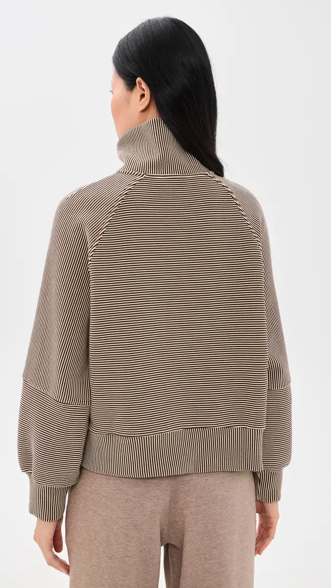 Varley Milano Quarter Zip Sweatshirt | Thumbnail 3
