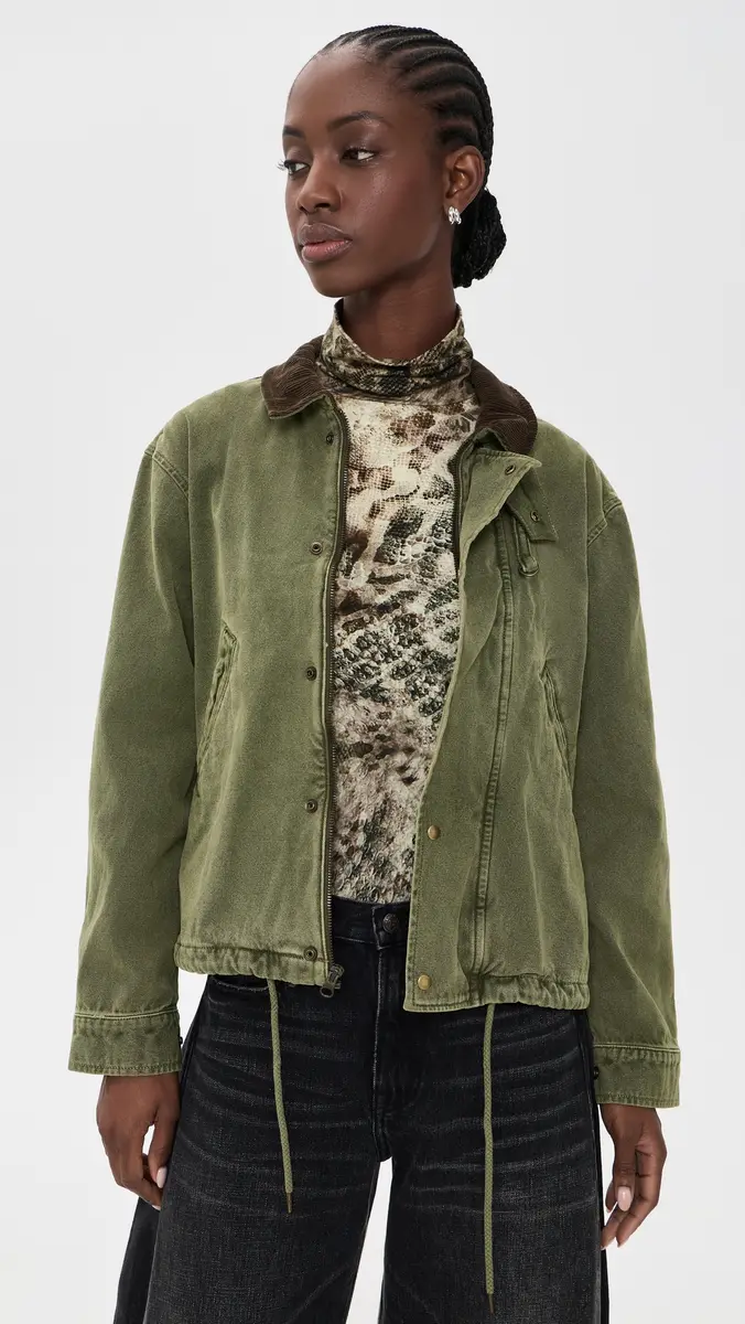 Alpha Industries Torii Relaxed Cotton Fitwork Jacket | Thumbnail 2 Alpha Industries Torii Relaxed Cotton Fitwork Jacket | Thumbnail 2
