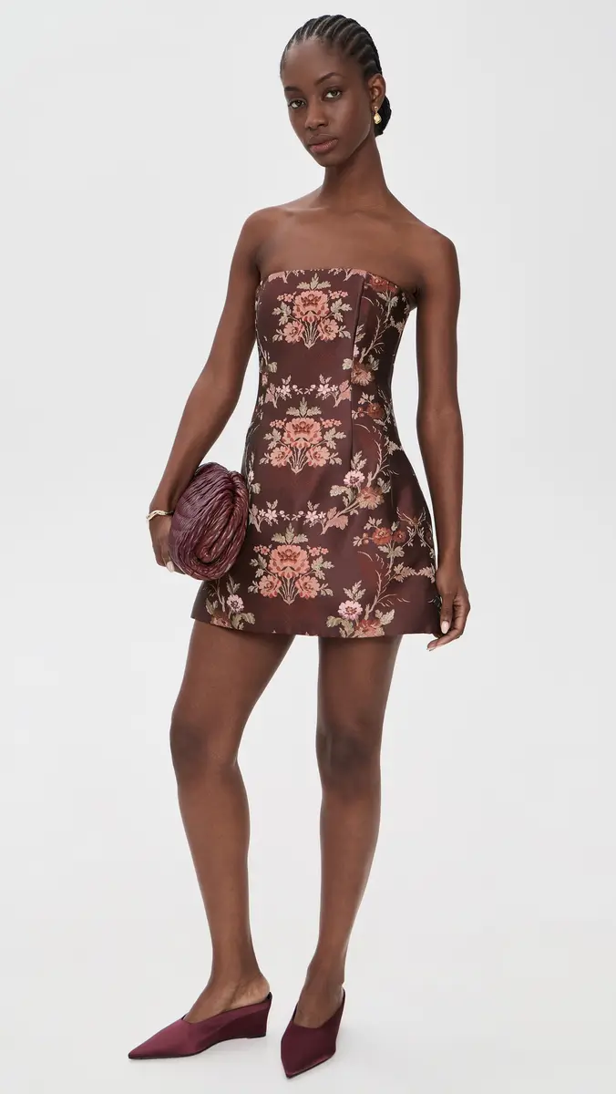 Cara Cara Ines Jacquard Dress | Thumbnail 5