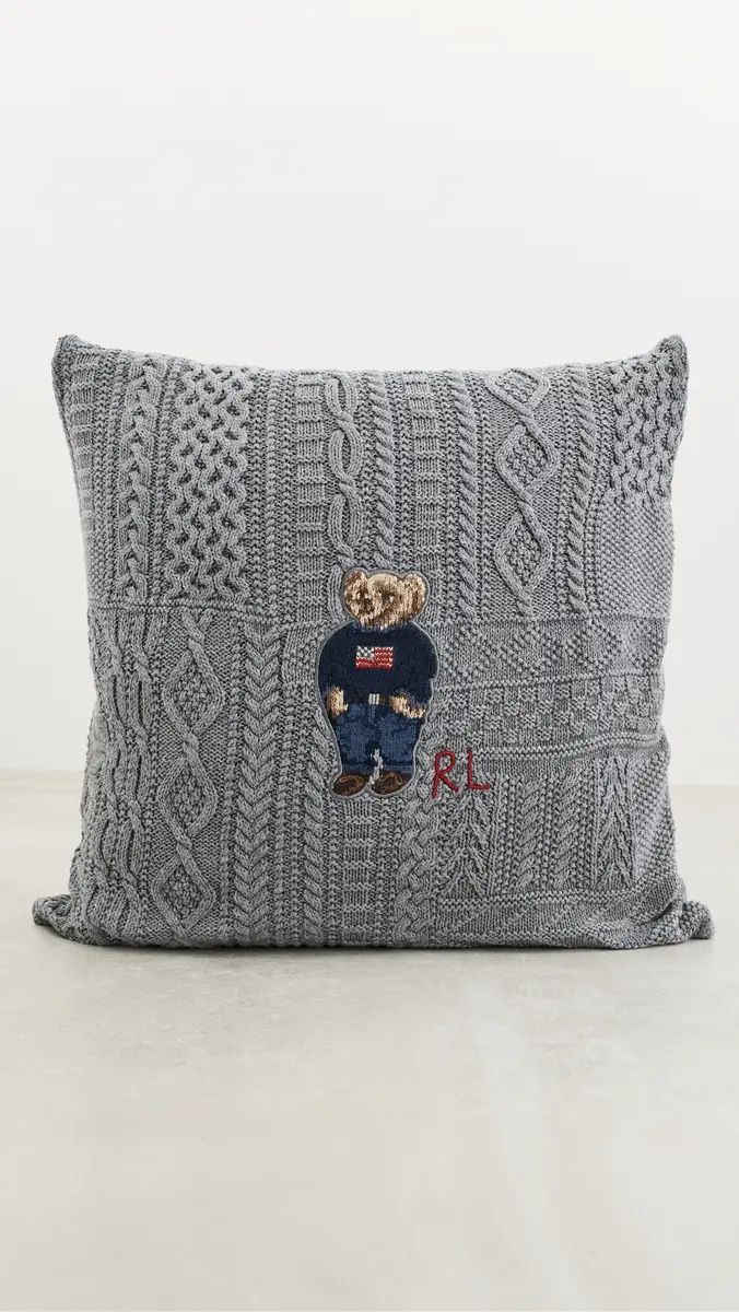 Polo Ralph Lauren Baybrook Bear Throw Pillow | Thumbnail 2 Polo Ralph Lauren Baybrook Bear Throw Pillow | Thumbnail 2