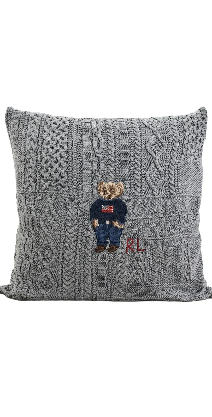 Polo Ralph Lauren Baybrook Bear Throw Pillow
