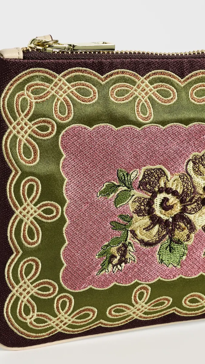 ALÉMAIS Lacey Embroidered Clutch | Thumbnail 5