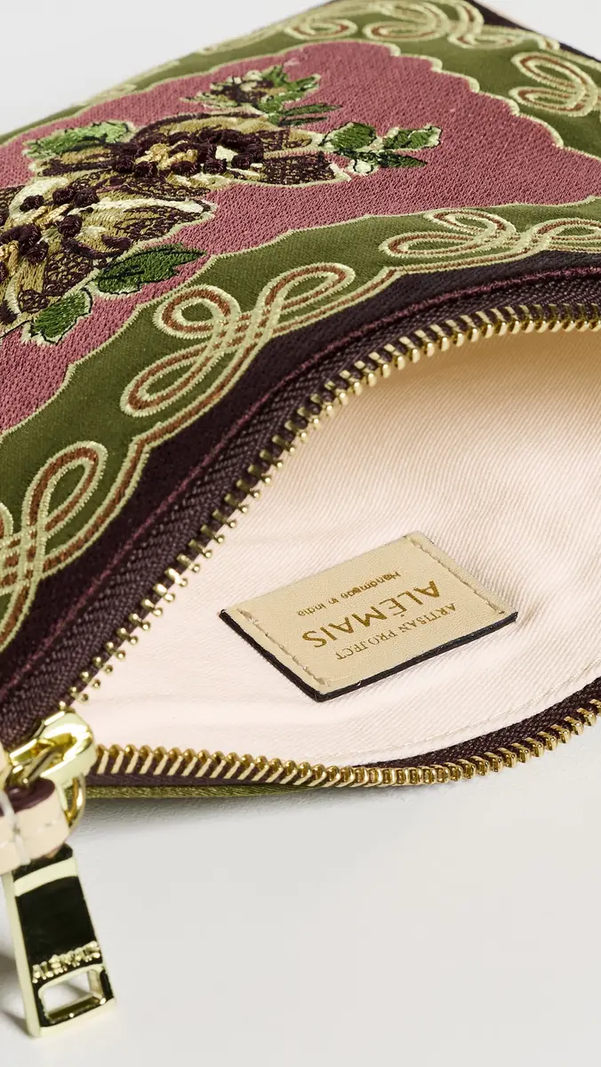 ALÉMAIS Lacey Embroidered Clutch | Thumbnail 6