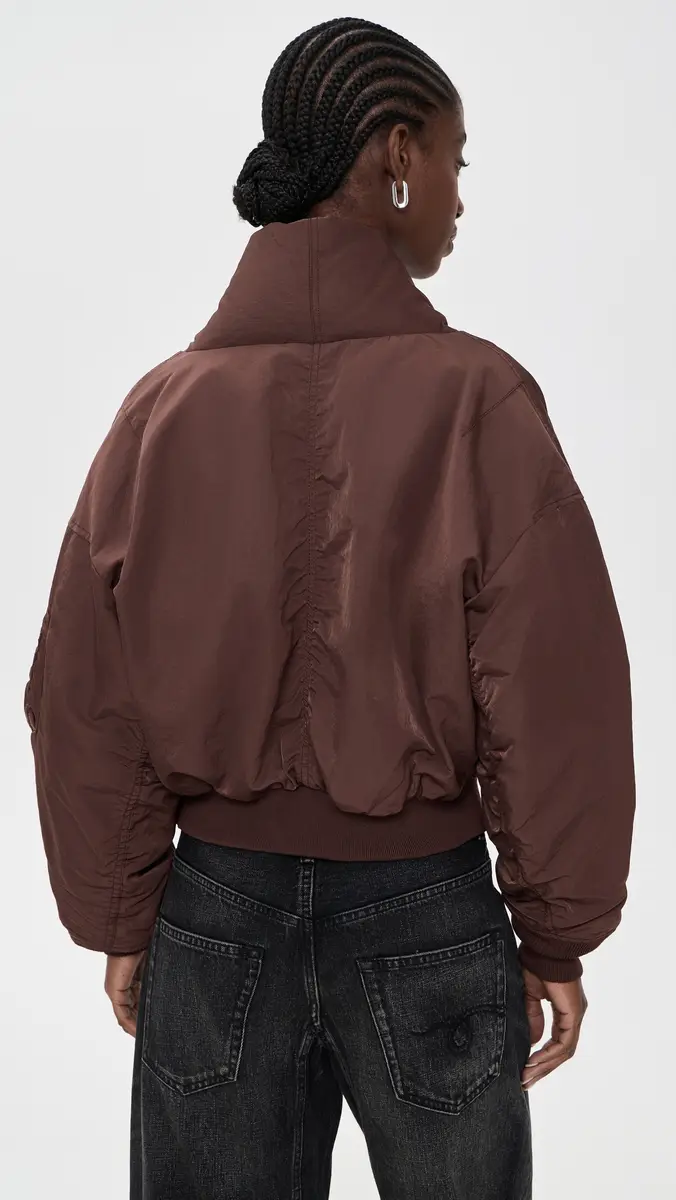 Alpha Industries Ivy Oversized Fit Flight Jacket | Thumbnail 3 Alpha Industries Ivy Oversized Fit Flight Jacket | Thumbnail 3