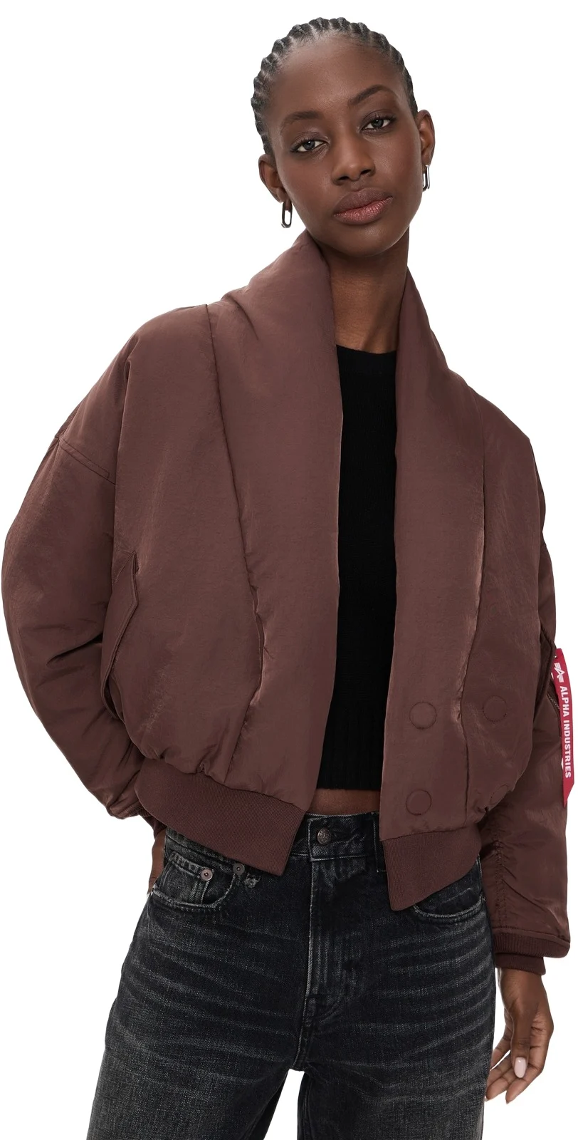 Ivy Oversized Fit Flight Jacket Ivy Oversized Fit Flight Jacket