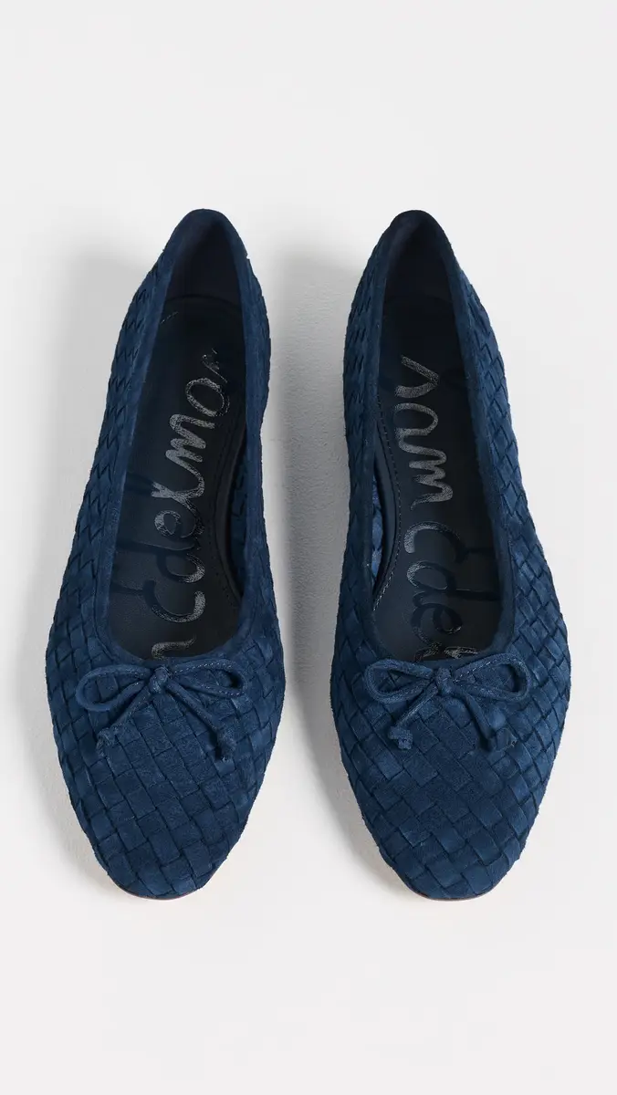 Sam Edelman Ruthie Woven Suede Flats | Thumbnail 5