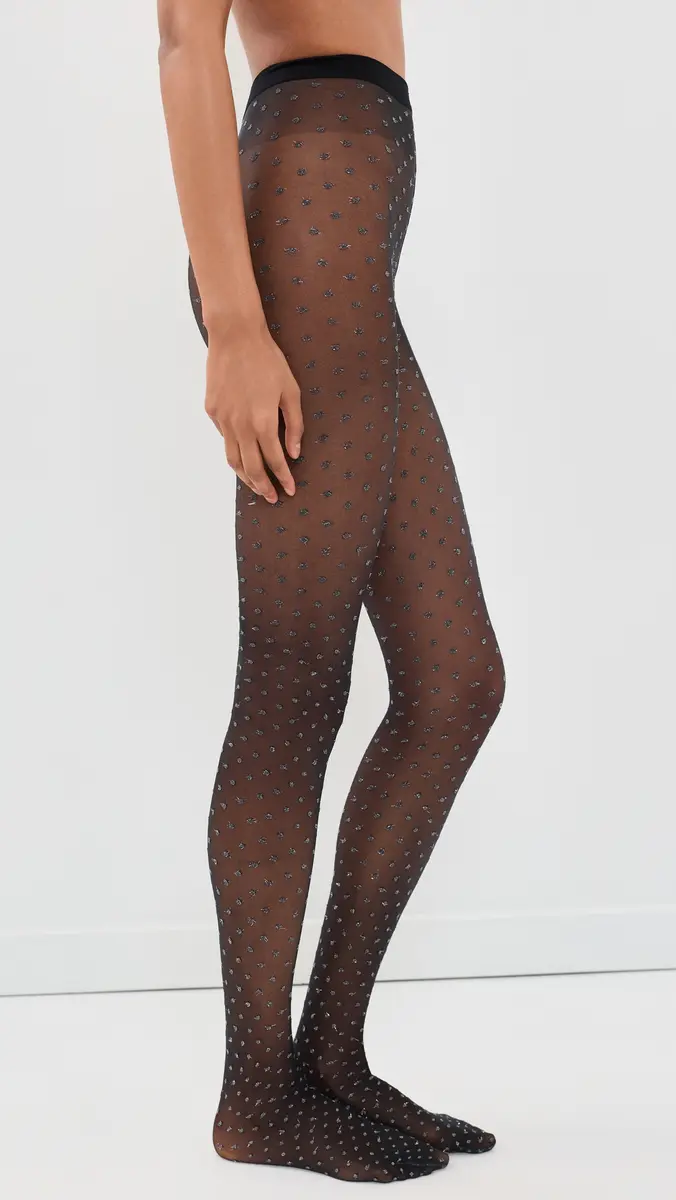 Wolford Shimmer Dot Tights | Thumbnail 2 Wolford Shimmer Dot Tights | Thumbnail 2