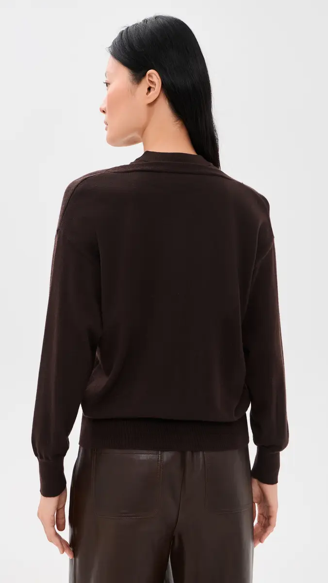 MEIMEIJ Tank and V Neck Pullover Wool Knit Twin Set | Thumbnail 3