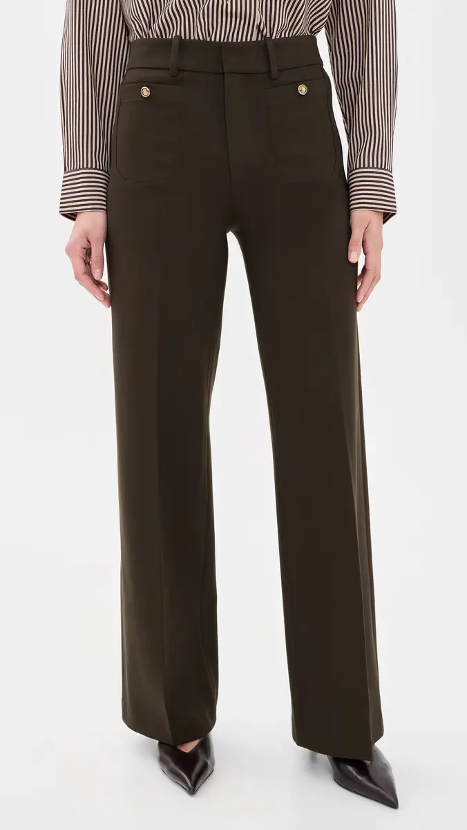 Frame The Slim Palazzo Trousers | Thumbnail 2 Frame The Slim Palazzo Trousers | Thumbnail 2