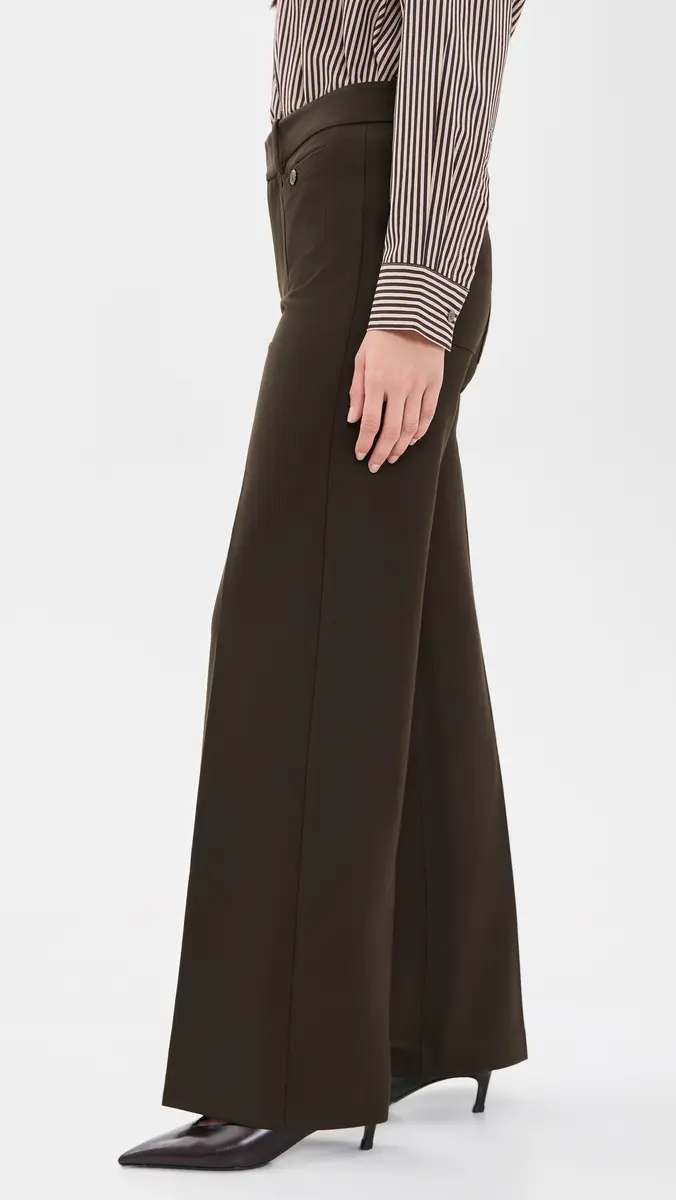 Frame The Slim Palazzo Trousers | Thumbnail 4 Frame The Slim Palazzo Trousers | Thumbnail 4