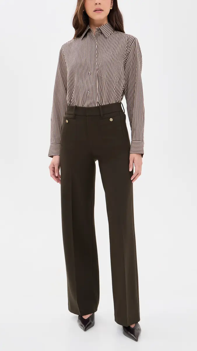 Frame The Slim Palazzo Trousers | Thumbnail 5 Frame The Slim Palazzo Trousers | Thumbnail 5