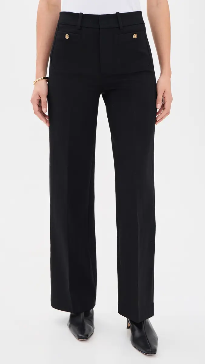 Frame The Slim Palazzo Trousers | Thumbnail 2 Frame The Slim Palazzo Trousers | Thumbnail 2