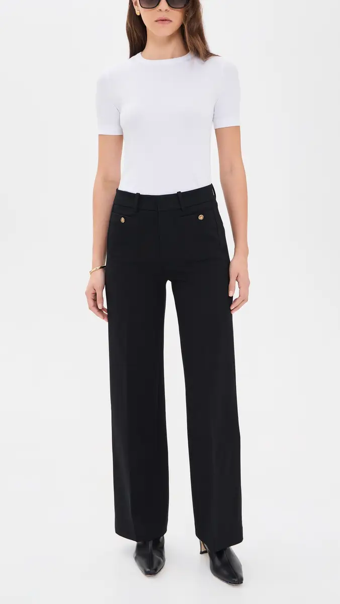 Frame The Slim Palazzo Trousers | Thumbnail 5 Frame The Slim Palazzo Trousers | Thumbnail 5