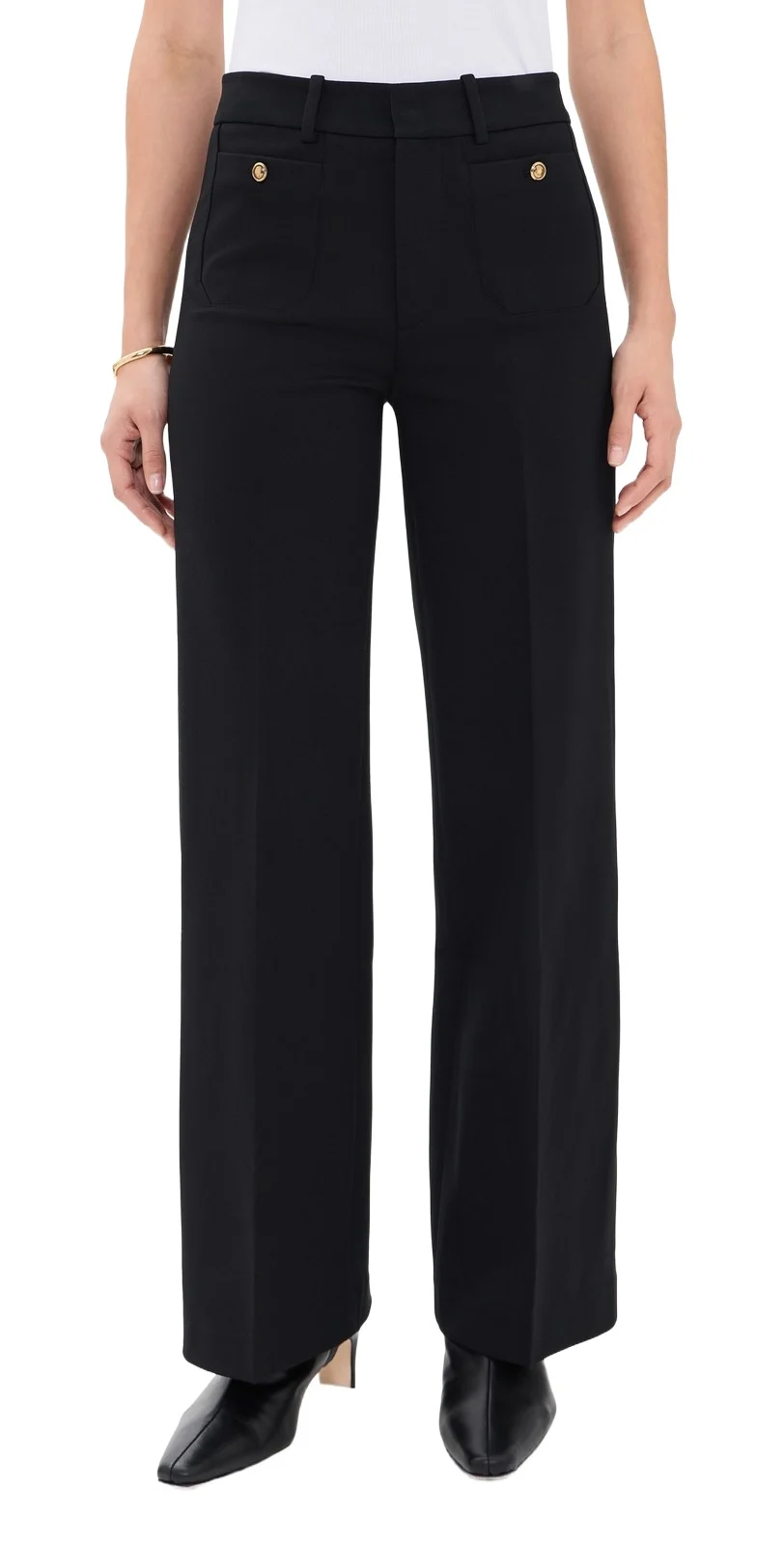 Frame The Slim Palazzo Trousers