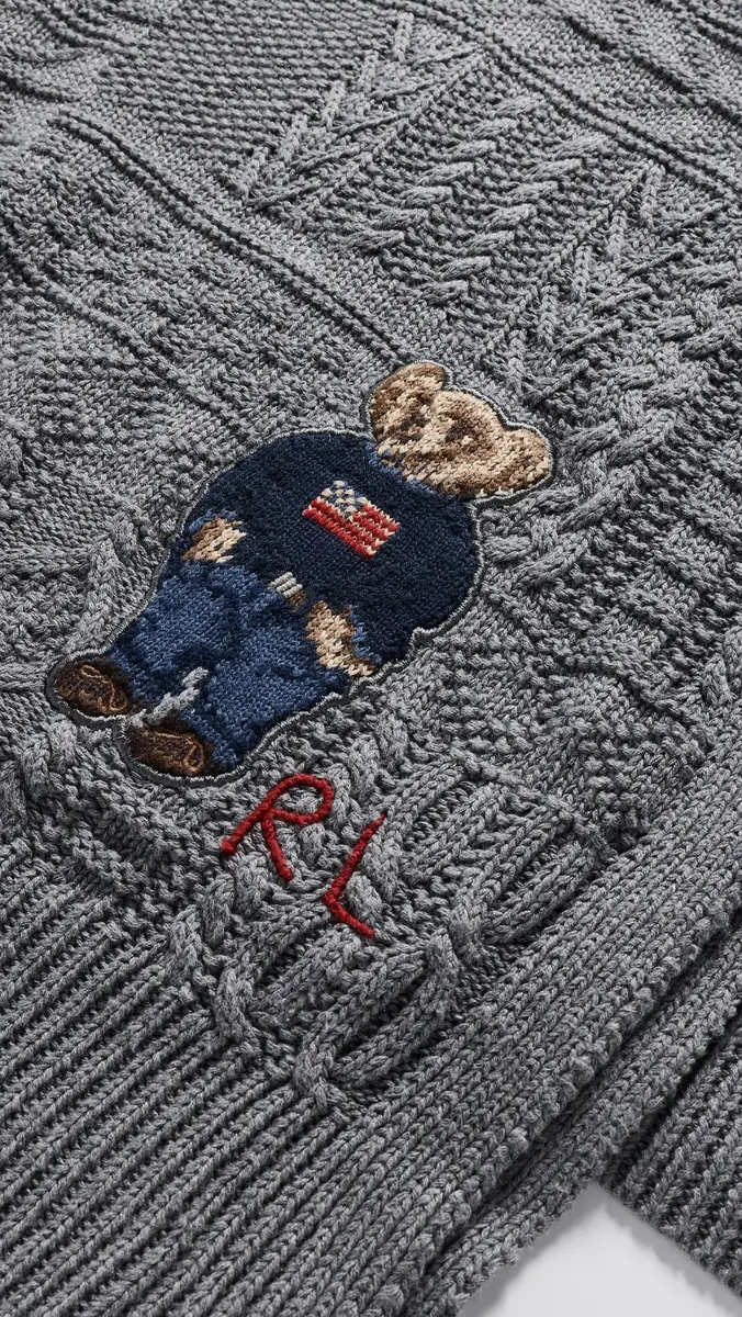Polo Ralph Lauren Baybrook Bear Throw Blanket | Thumbnail 3 Polo Ralph Lauren Baybrook Bear Throw Blanket | Thumbnail 3