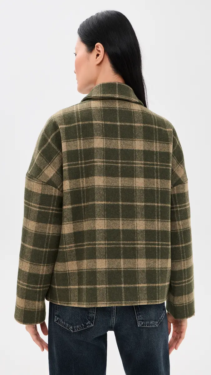 Barbour Myla Checked Wool Coat | Thumbnail 3 Barbour Myla Checked Wool Coat | Thumbnail 3