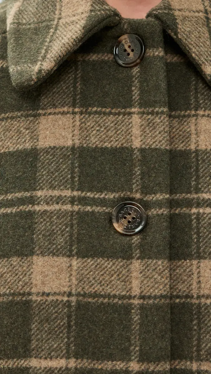Barbour Myla Checked Wool Coat | Thumbnail 6 Barbour Myla Checked Wool Coat | Thumbnail 6