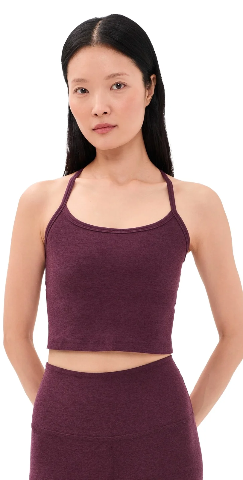 Beyond Yoga Spacedye Slim Racerback Cropped Tank