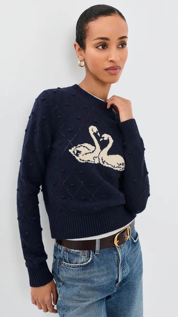 Madewell Cosette Woolest Bauble Swan Pullover | Thumbnail 2