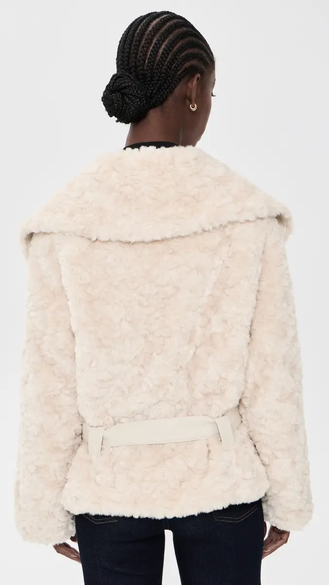 4th & Reckless Etienne Faux Fur Jacket | Thumbnail 3 4th & Reckless Etienne Faux Fur Jacket | Thumbnail 3
