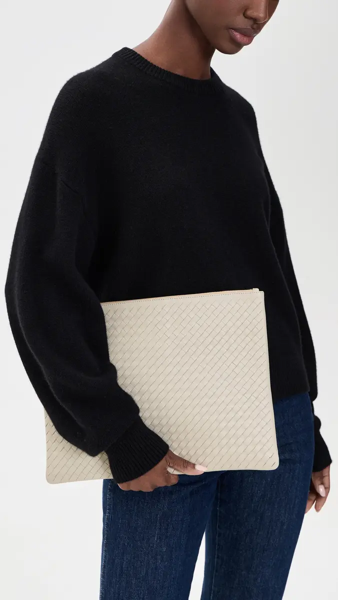 Dragon Diffusion Woven Leather Pouch | Thumbnail 3