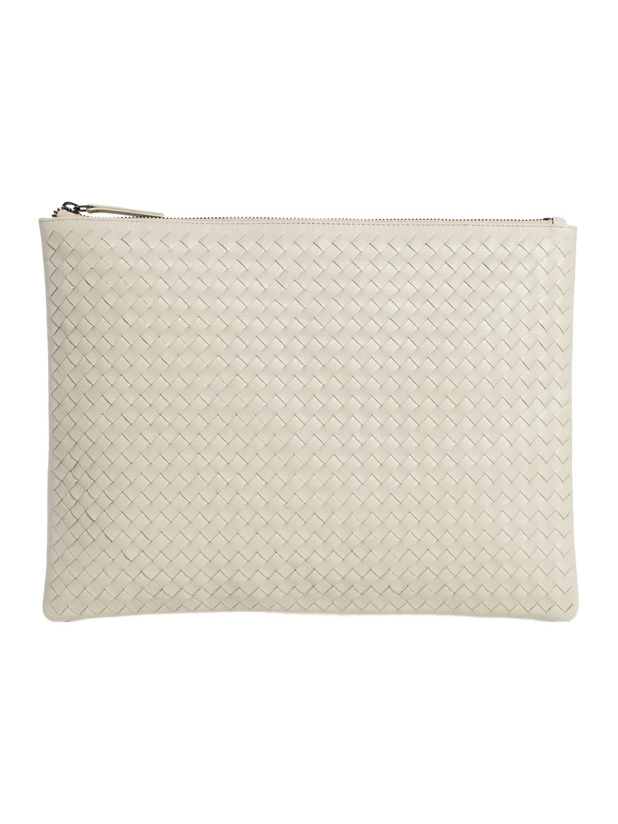 Dragon Diffusion Woven Leather Pouch