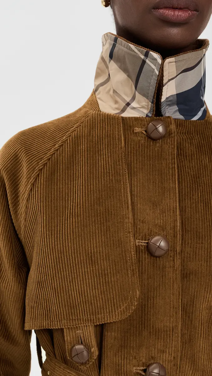 Barbour Antonella Corduroy Trench Jacket | Thumbnail 6 Barbour Antonella Corduroy Trench Jacket | Thumbnail 6