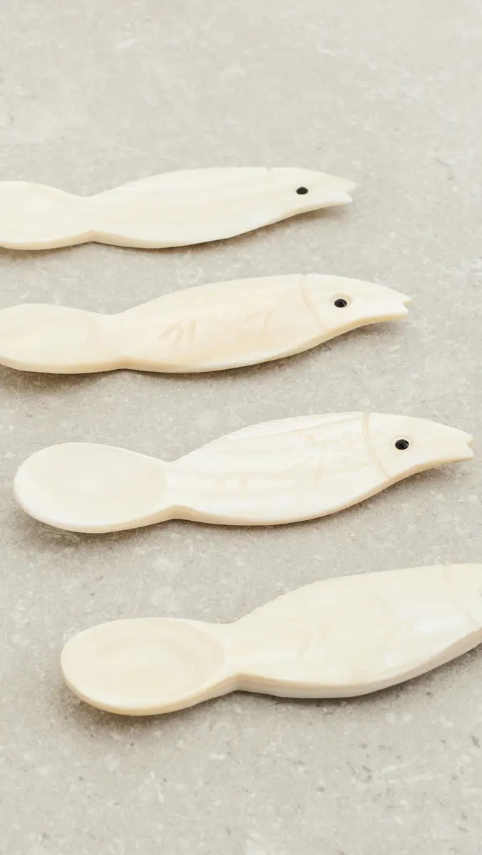 The Favorites Fish Condiment Caviar Spoon Set N/A | Thumbnail 3 The Favorites Fish Condiment Caviar Spoon Set N/A | Thumbnail 3