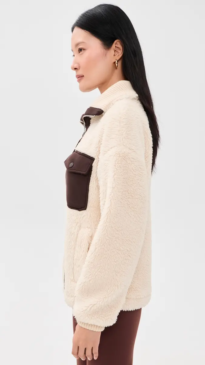 Varley Lowell Sherpa Jacket | Thumbnail 4 Varley Lowell Sherpa Jacket | Thumbnail 4