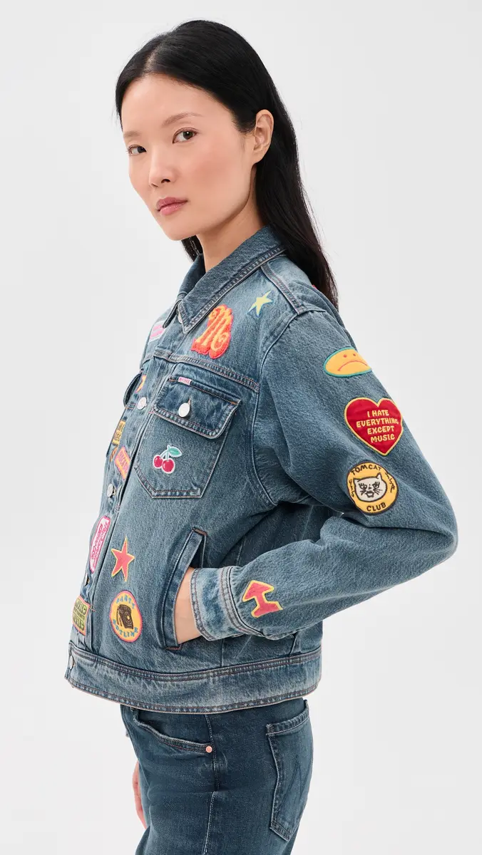 Mother The Duo Denim Jacket | Thumbnail 4 Mother The Duo Denim Jacket | Thumbnail 4