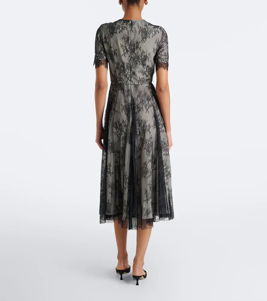 Erdem Embellished lace midi dress | Thumbnail 3