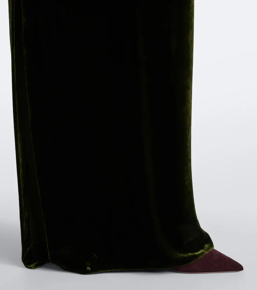 Ralph Lauren Collection Velvet bustier gown | Thumbnail 3