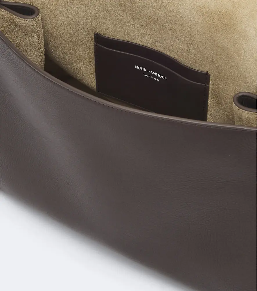 Nour Hammour Amal Mini leather shoulder bag | Thumbnail 2