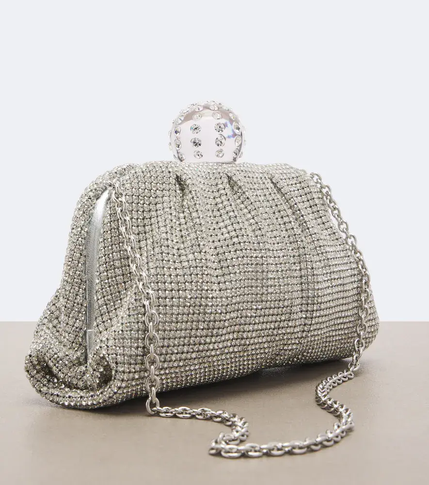 Aquazzura Tequila crystal-embellished clutch | Thumbnail 4 Aquazzura Tequila crystal-embellished clutch | Thumbnail 4
