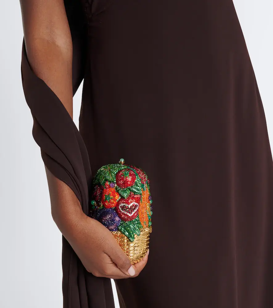 Judith Leiber Couture Vegetable Basket Farm Fresh clutch | Thumbnail 5