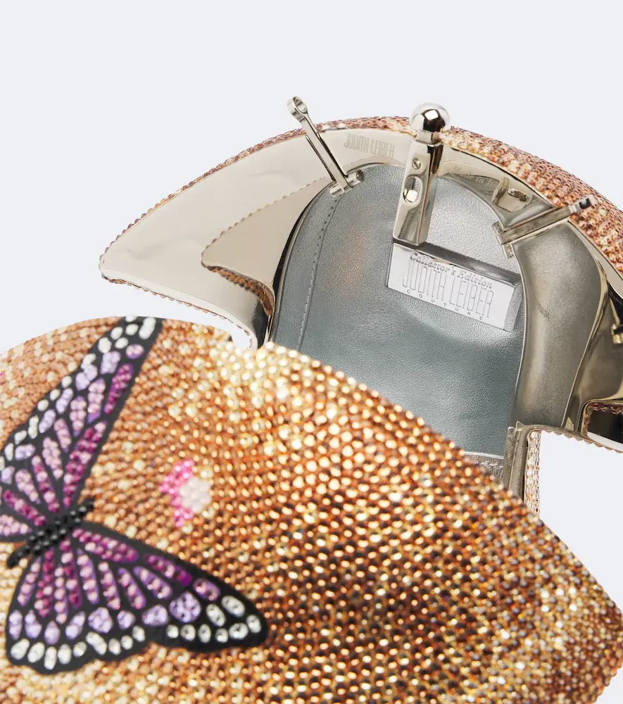 Judith Leiber Couture Mushroom Bella crystal-embellished clutch | Thumbnail 2