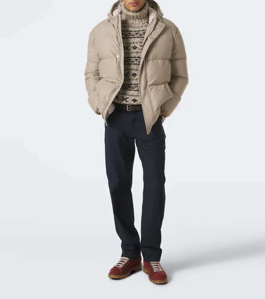 ELEVENTY Wool, silk, and cashmere puffer jacket | Thumbnail 3