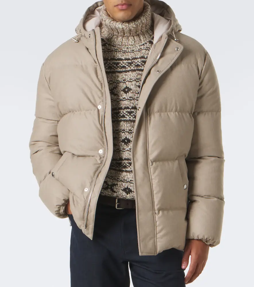 ELEVENTY Wool, silk, and cashmere puffer jacket | Thumbnail 4