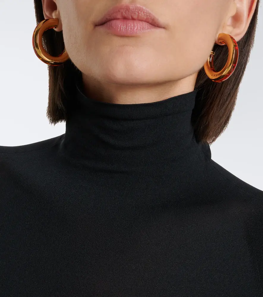 ALAÏA ALAÏA Ray hoop earrings | Thumbnail 3 ALAÏA ALAÏA Ray hoop earrings | Thumbnail 3