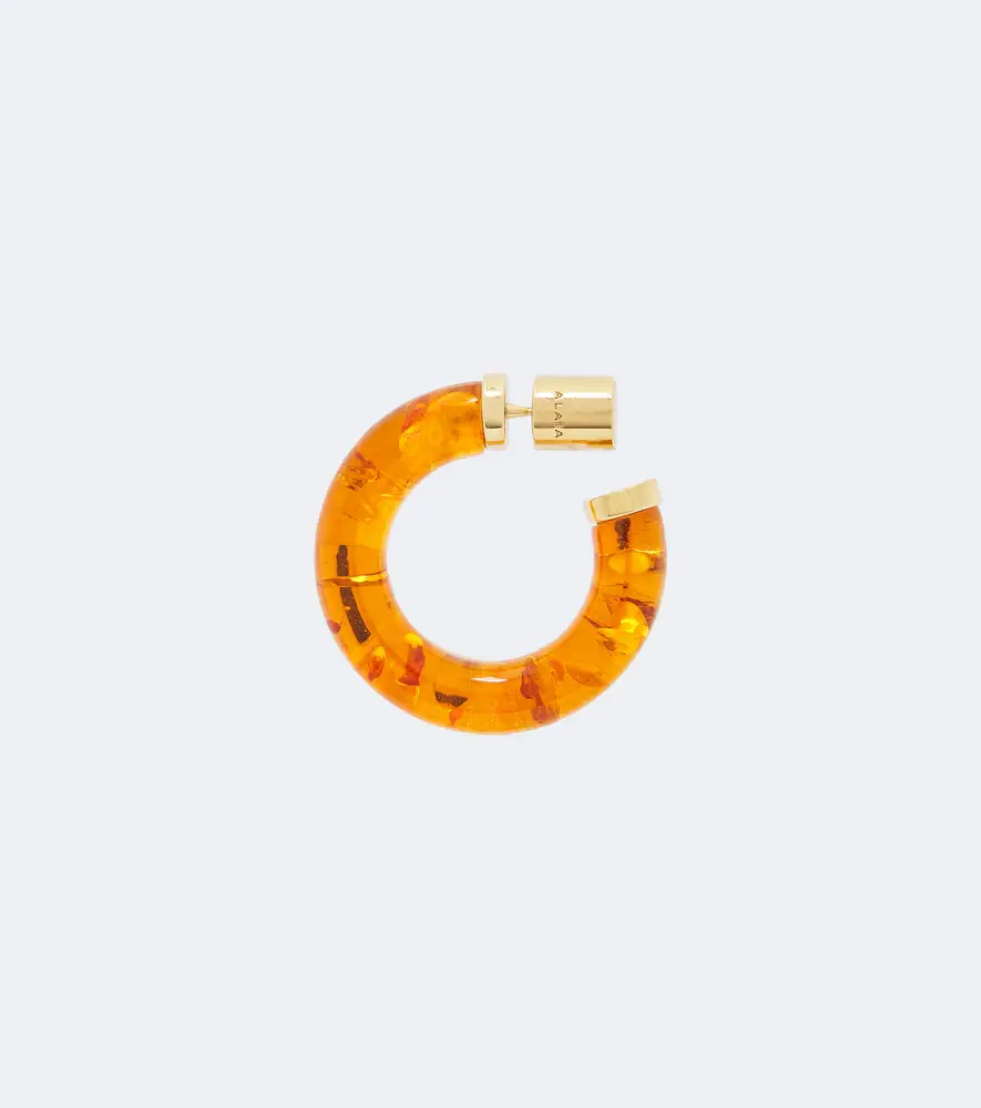 ALAÏA ALAÏA Ray hoop earrings | Thumbnail 6 ALAÏA ALAÏA Ray hoop earrings | Thumbnail 6