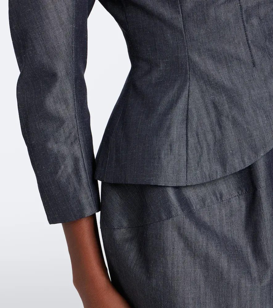 Jacquemus Palmier cotton and mohair-blend jacket | Thumbnail 2 Jacquemus Palmier cotton and mohair-blend jacket | Thumbnail 2